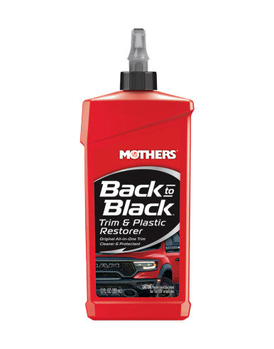 Mothers 36112 Back-to-Black® Trim & Plastic Restorer , 355mL