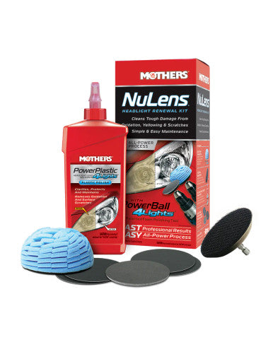 Mothers 37251 Nulens® Headlight Renewal Kit