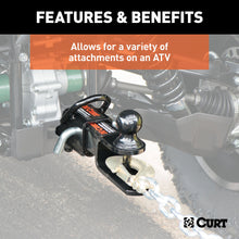 Load image into Gallery viewer, CURT 45038 ATV Towing Starter Kit with 2" Shank and 2" Trailer Ball