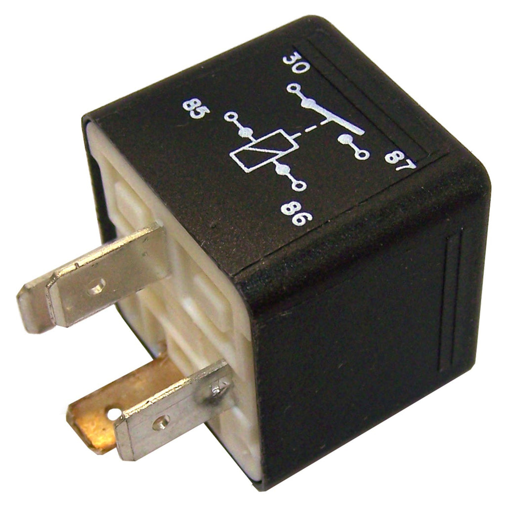 Crown Automotive Jeep Replacement 4504215 Relay for Select 82-05 Jeep CJs, YJ, XJ, MJ, SJ, J-Series & Chrysler PT Cruiser