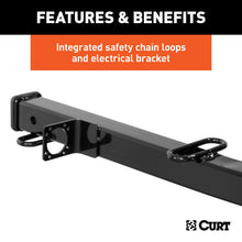Load image into Gallery viewer, CURT 45048 Receiver Tube Adapter (2-1/2" to 2" Shank, 4,500 lbs. GTW, 34" Length)