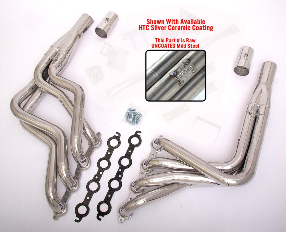 Ls-Into-1978-81-A-Body82-88-G-Body-Headers;-2-In.-Dia.,-Long-Tube-Uncoated