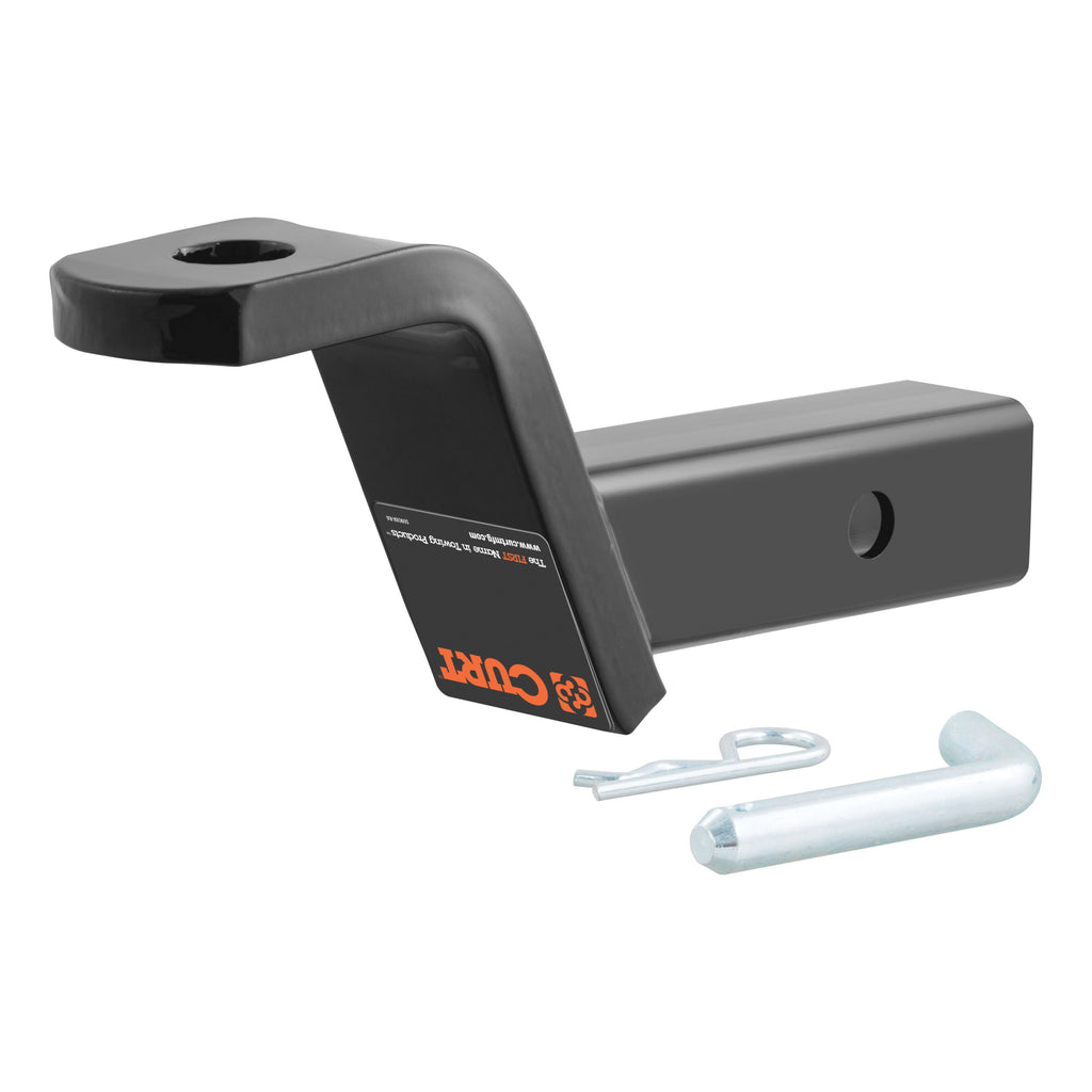 CURT 45052 Class 3 Ball Mount with Pin (2" Shank, 7,500 lbs., 4" Drop, 8-1/4" Long, in Box)