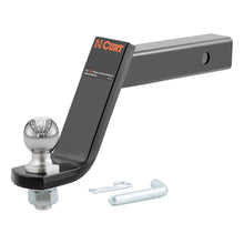 Load image into Gallery viewer, CURT 45064 Loaded Ball Mount with 2" Ball (2" Shank, 7,500 lbs., 6" Drop)