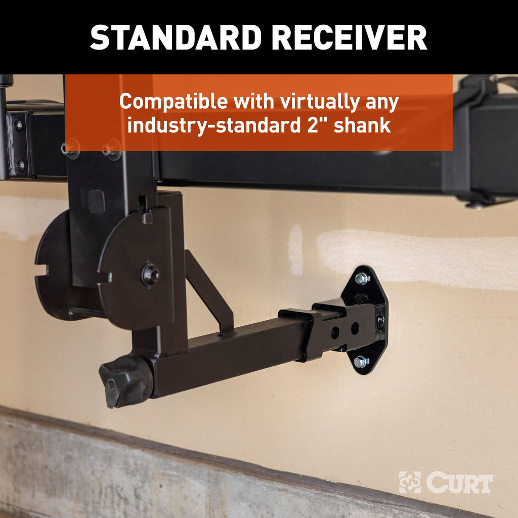 CURT 45069 2" Hitch Accessory Wall Mount