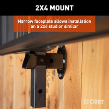Load image into Gallery viewer, CURT 45069 2" Hitch Accessory Wall Mount