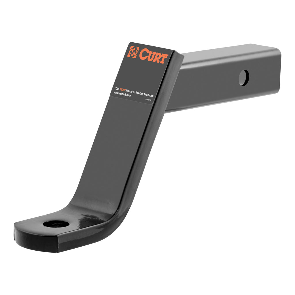 CURT 45070 Class 3 Ball Mount (2" Shank, 7,500 lbs., 6" Drop, 9-1/4" Long)