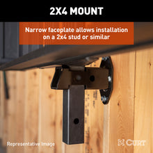 Load image into Gallery viewer, CURT 45071 2-1/2" Hitch Accessory Wall Mount