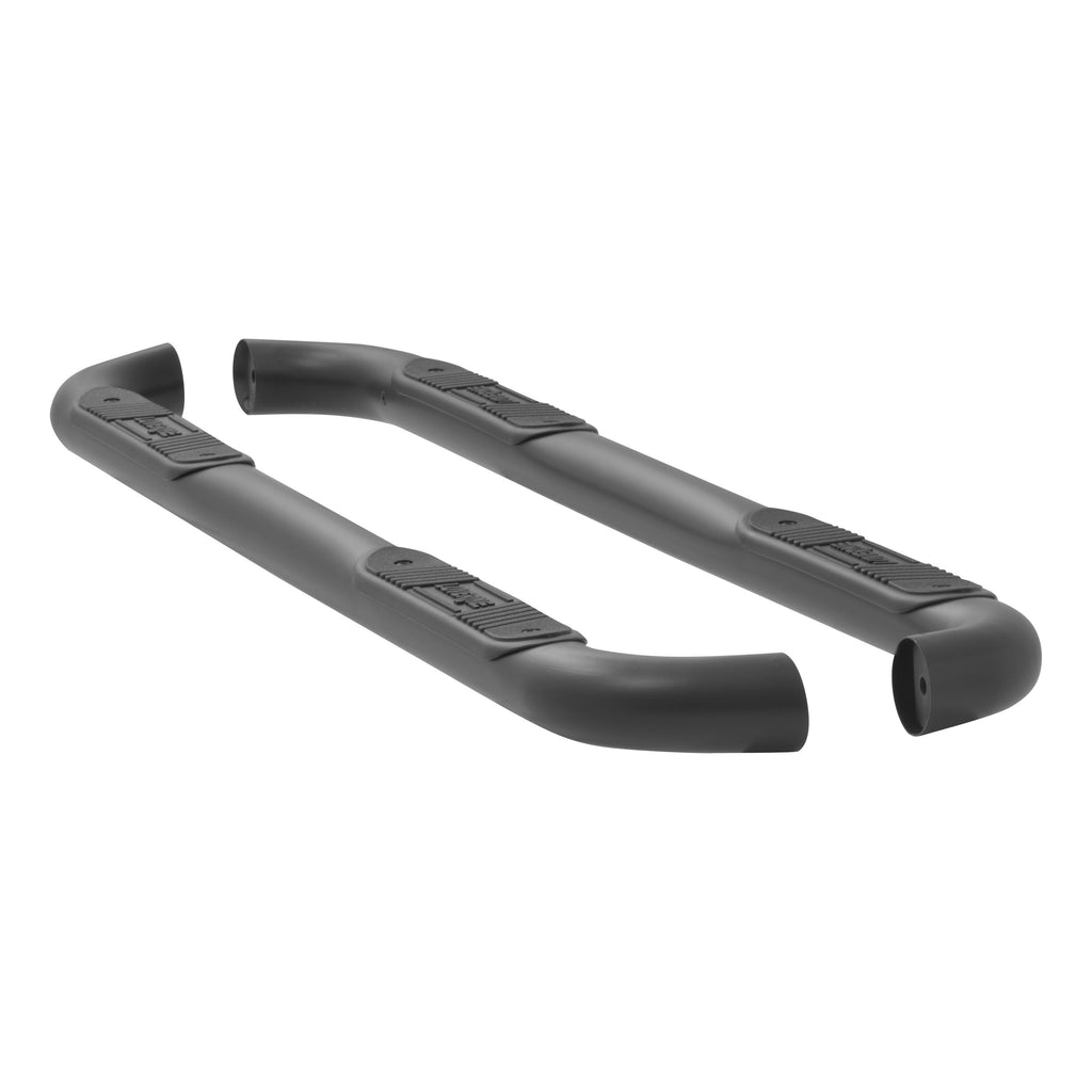 Luverne 450752 3in. 60deg. Series Nerf Bars-Black - Truck Part Superstore