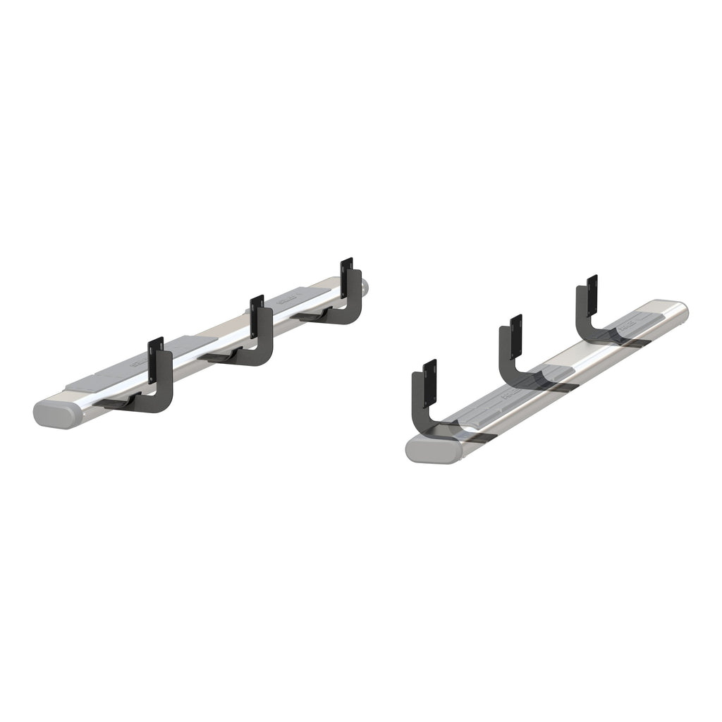 ARIES 4507 Mounting Brackets for 6" Oval Side Bars for Select Ford F-250