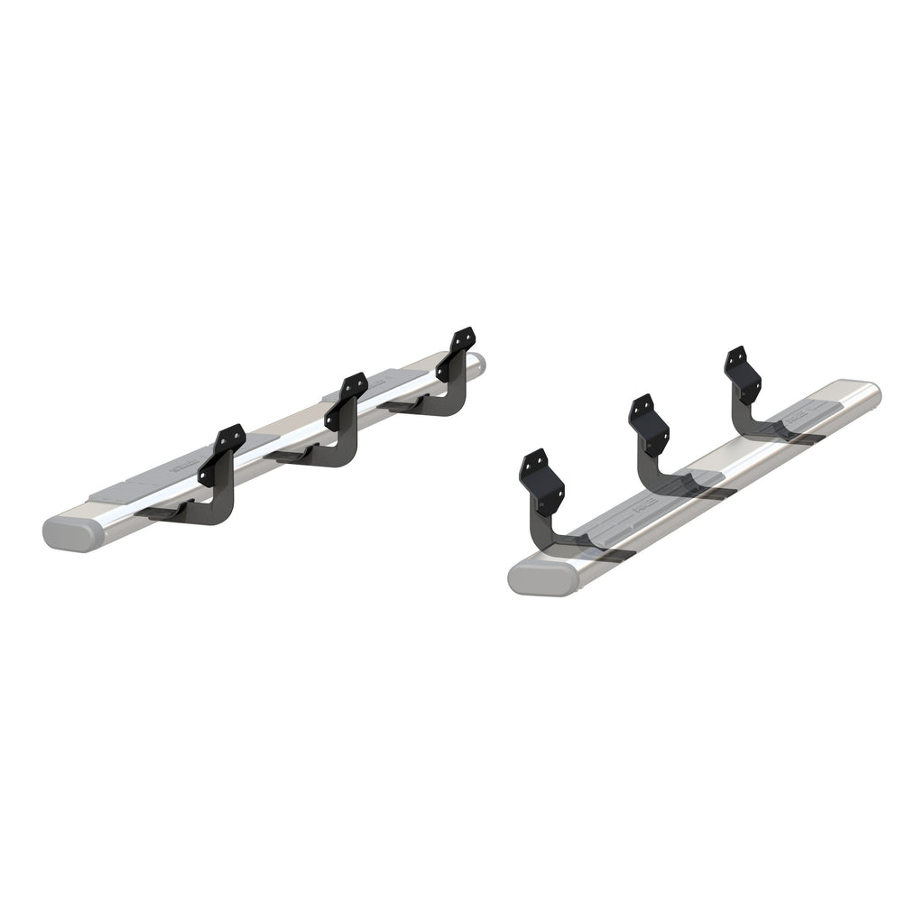 ARIES 4508 Mounting Brackets for 6" Oval Side Bars for Select Ford F-150
