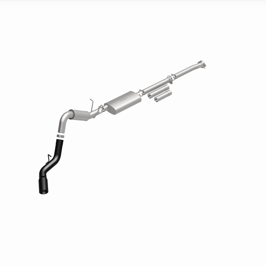 MagnaFlow Exhaust Products 19376 Street Series Black Coated Cat-Back System for Select Chevrolet Silverado HD, Chevrolet Silverado HD, GMC Sierra HD, GMC Sierra HD