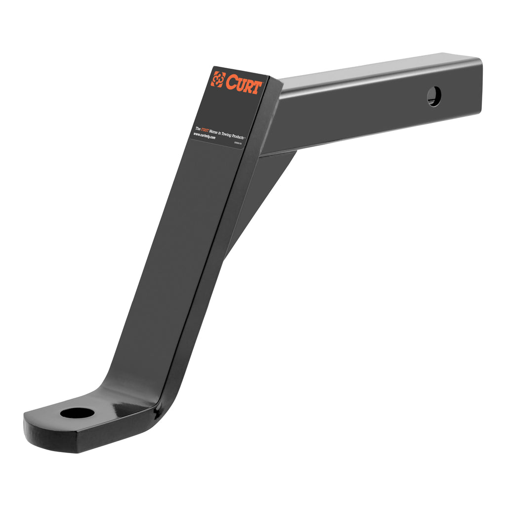 CURT 45112 Class 3 Ball Mount (2" Shank, 5,000 lbs., 10" Drop, 14" Long)