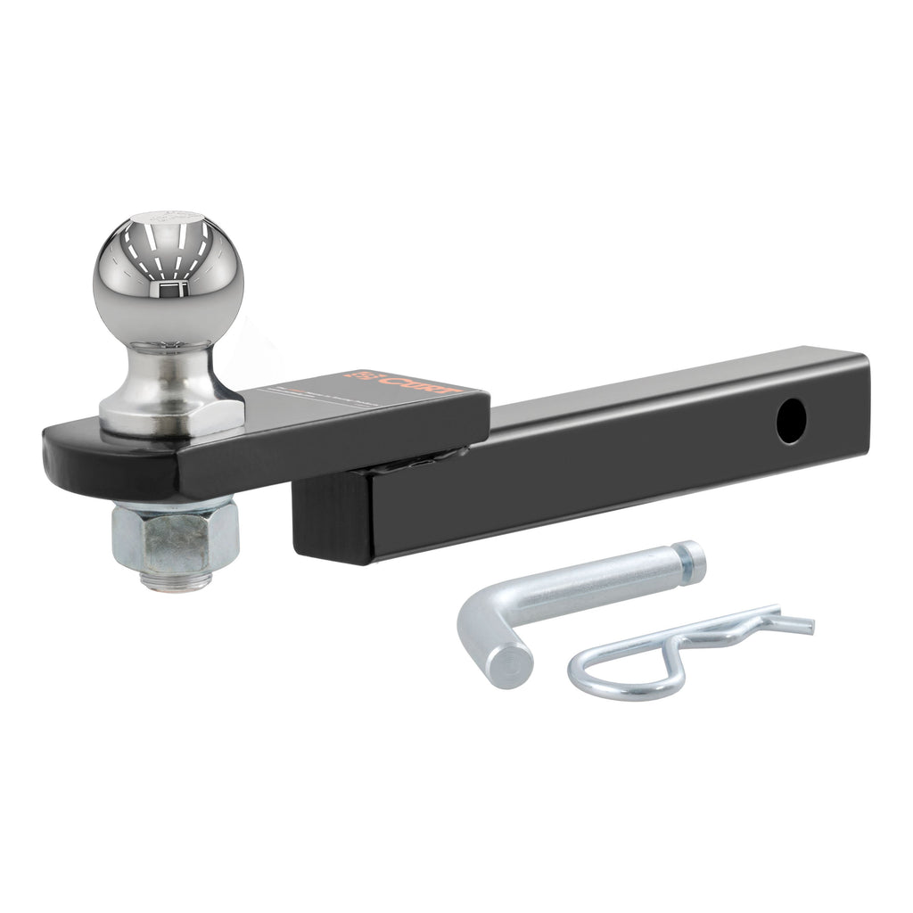 CURT 45147 Towing Starter Kit with 2" Ball (1-1/4" Shank, 3,500 lbs, 3/4" Rise)