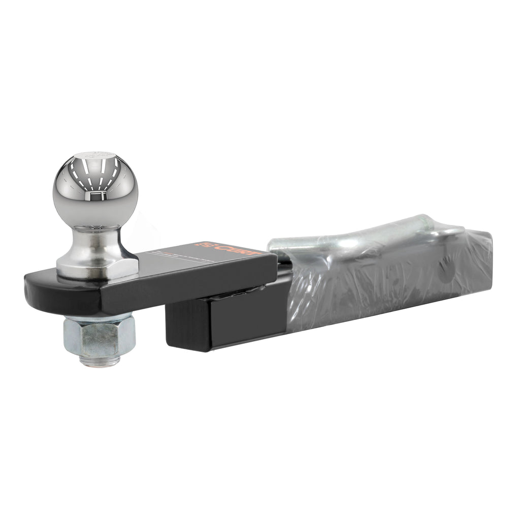 CURT 45147 Towing Starter Kit with 2" Ball (1-1/4" Shank, 3,500 lbs, 3/4" Rise)