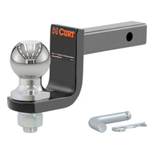 Load image into Gallery viewer, CURT 45148 Towing Starter Kit with 2" Ball (1-1/4" Shank, 3,500 lbs, 3-1/4" Drop)