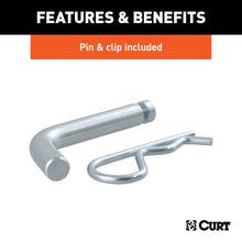 Load image into Gallery viewer, CURT 45148 Towing Starter Kit with 2" Ball (1-1/4" Shank, 3,500 lbs, 3-1/4" Drop)