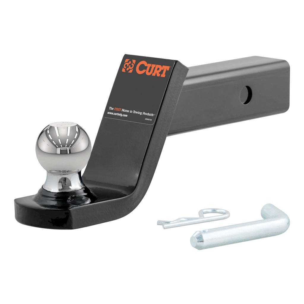 CURT 45151 Fusion Ball Mount with 1-7/8" Ball (2" Shank, 5,000 lbs., 4" Drop)
