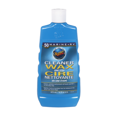 Meguiars M5016C Marine/RV One Step Cleaner Wax - 463mL