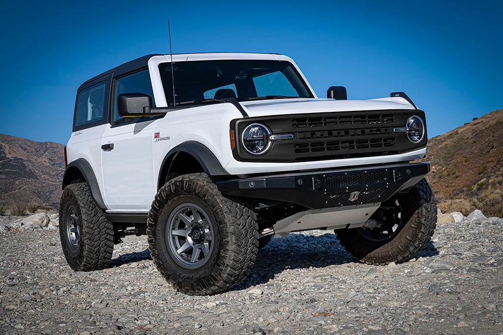 ICON Impact Series Offroad Armor 45203 21-23 FORD BRONCO TRAIL SERIES FRONT BUMPER for Select Ford Bronco