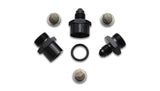 Vibrant 16738 Inline Fuel/Oil Filter Set; Size: -8AN; includes 3 filters (30/80/150 micron)