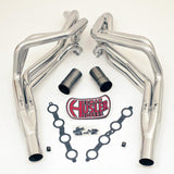 Hedman Hedders 45296 LS INTO 1982-04 CHEVY S-10 (2WD) HEADERS; 2 IN. DIA, LONG TUBE; HTC (SILVER)
