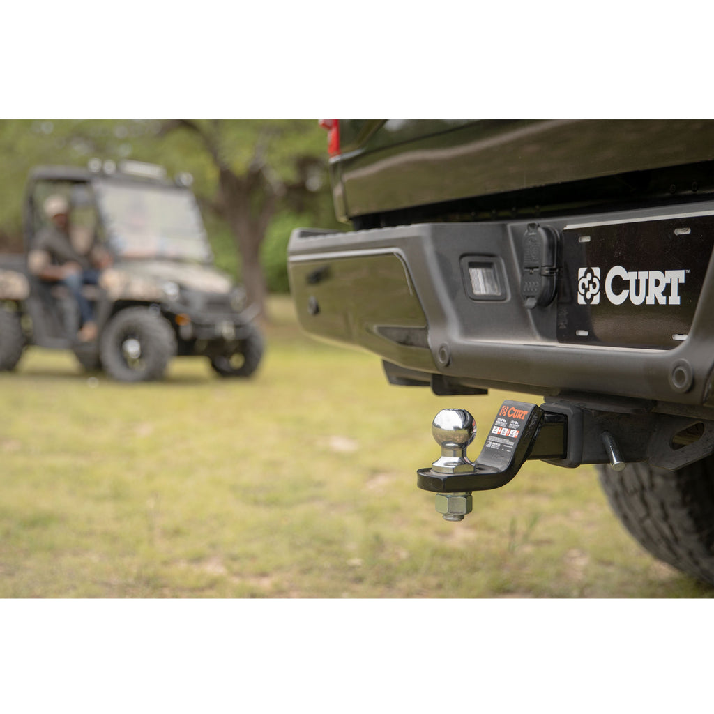 CURT 45312 Class 4 Ball Mount (2" Shank, 12,000 lbs., 2" Drop, 9-3/8" Long)