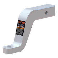 Load image into Gallery viewer, CURT 45362 Aluminum Ball Mount (2" Shank, 8,000 lbs, 6" Drop, 8-1/2" Long)