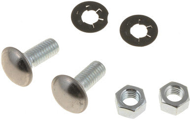 Dorman - HELP 45364 Bumper Bolt With Nuts - Stainless Steel - 3/8-16 In. x 1 In.