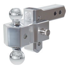Load image into Gallery viewer, CURT 45364 AlumaLite Adjustable Aluminum Hitch with Dual Ball, 3-1/2" Drop