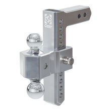 Load image into Gallery viewer, CURT 45366 AlumaLite Adjustable Aluminum Hitch with Dual Ball, 9-1/2" Drop