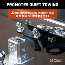 Load image into Gallery viewer, CURT 45367 Anti-Rattle Hitch Clamp for 2" Receiver