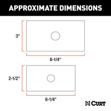 Load image into Gallery viewer, CURT 45408 Reducer Sleeve Set (3" to 2-1/2" to 2" Shanks, 2 Pieces)