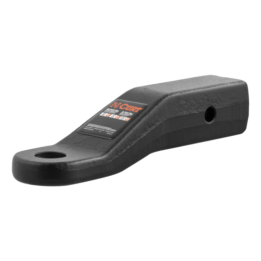 CURT 45456 Commercial Duty Forged Ball Mount (2-1/2" Shank, 20,000 lbs., 2" Drop)