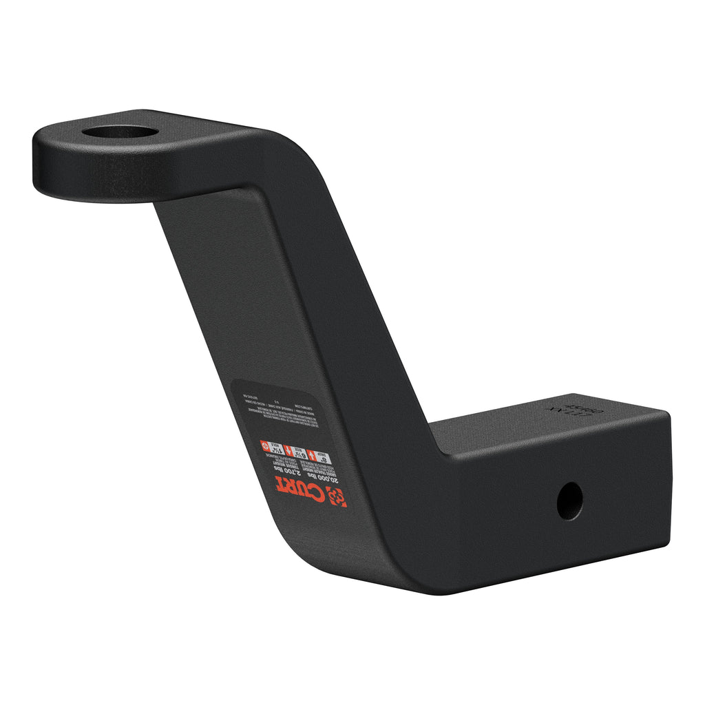 CURT 45460 Commercial Duty Forged Ball Mount (2-1/2" Shank, 20,000 lbs., 8" Drop)