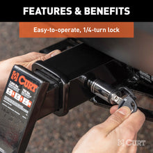 Load image into Gallery viewer, CURT 45534 Towing Starter Kit with 2" Ball (2" Shank, 7,500 lbs, 2" Drop)