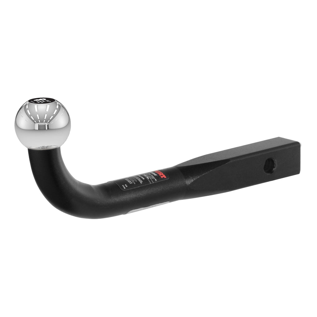CURT 45551 Euro Mount (1-7/8" Ball, 1-1/4" Shank, 3,500 lbs., 2-3/4" High, 10" Long)