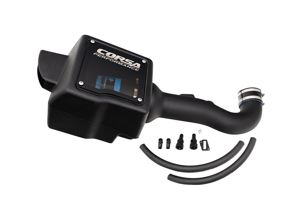 Corsa Performance 455536-1 CORSA PowerCore® Closed Box Air Intake for Select Chevrolet Silverado 1500, Chevrolet Silverado LD, Chevrolet Suburban, Chevrolet Tahoe, GMC Sierra 1500, GMC Sierra Limited, GMC Yukon, GMC Yukon XL