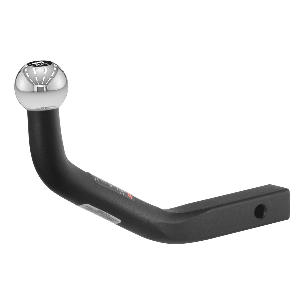 CURT 45561 Euro Mount (1-7/8" Ball, 1-1/4" Shank, 3,500 lbs., 5-1/8" High, 9-3/4" Long)