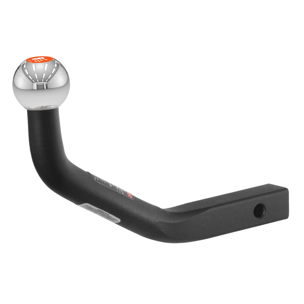 CURT 45562 Euro Mount (2" Ball, 1-1/4" Shank, 3,500 lbs., 5-1/8" High, 9-3/4" Long)
