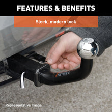 Load image into Gallery viewer, CURT 45562 Euro Mount (2" Ball, 1-1/4" Shank, 3,500 lbs., 5-1/8" High, 9-3/4" Long)