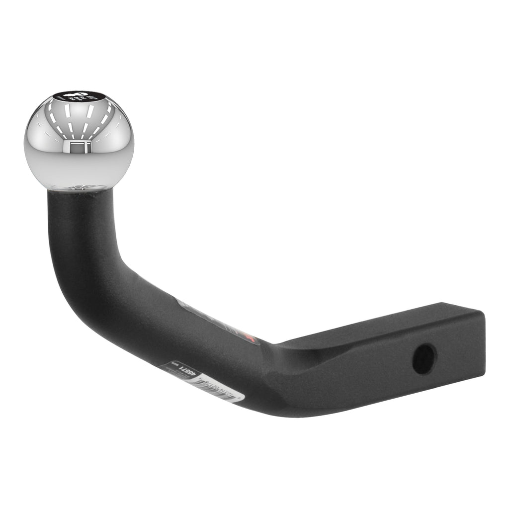 CURT 45571 Euro Mount (1-7/8" Ball, 1-1/4" Shank, 3,500 lbs., 4-5/8" High, 7-1/4" Long)