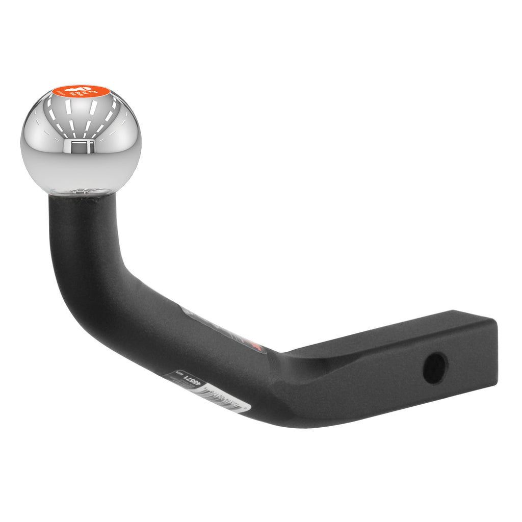 CURT 45572 Euro Mount (2" Ball, 1-1/4" Shank, 3,500 lbs., 4-5/8" High, 7-1/4" Long)