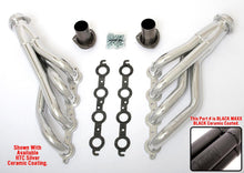 Load image into Gallery viewer, Ls-Into-Tri-5-Chevy-Headers;-1-34-In.-Dia,-Mid-Length-Tubes;-Black-Maxx