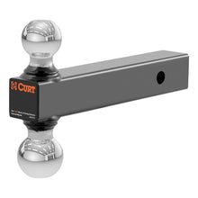 Load image into Gallery viewer, CURT 45665 Multi-Ball Mount (2" Solid Shank, 2" &amp; 2-5/16" Chrome Balls)