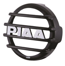 Load image into Gallery viewer, PIAA 45702 LP570 Mesh Lamp Grill Guard, Black, 7 in., w/White PIAA Logo