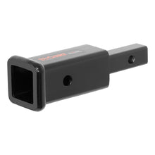 Load image into Gallery viewer, CURT 45785 Receiver Tube Adapter (1-1/4" to 2" Shank, Not for Towing Use, 6-1/4" Length)
