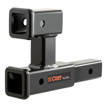 Load image into Gallery viewer, CURT 45792 Dual Receiver Extender (2" Shank, 3,500 lbs, 5-13/16" Rise)