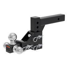 Load image into Gallery viewer, CURT 45799 Adjustable Tri-Ball Mount (2" Shank, 1-7/8", 2" &amp; 2-5/16" Balls)