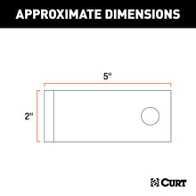 Load image into Gallery viewer, CURT 45822 Weld-On Sway Tab